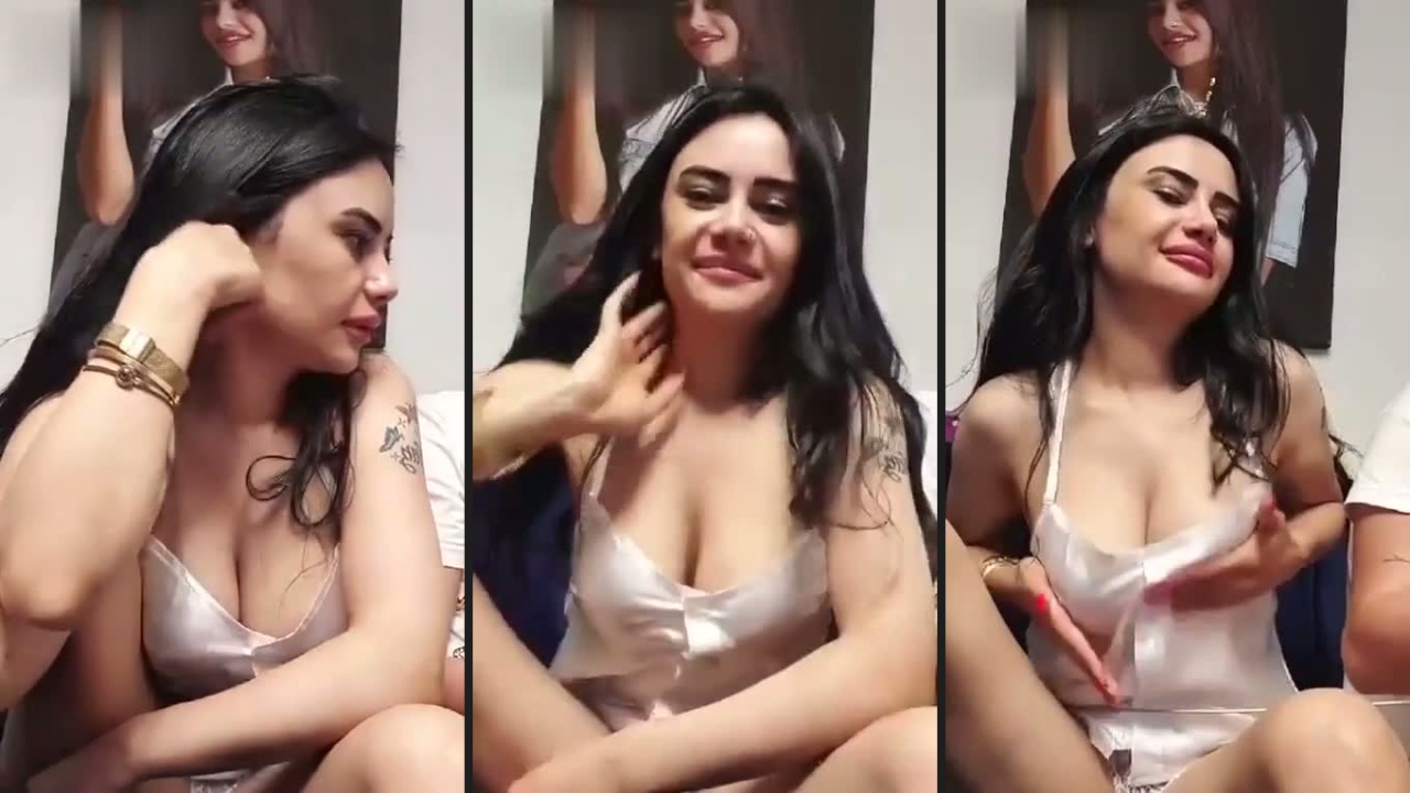 naz mila canlı yayında iç çamaşır ifşası hemen izle